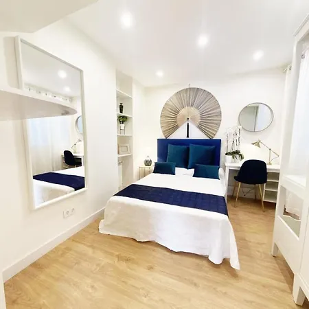 Apartmán Miramar Luxurious Apartment, 3 Double For 6 Guests, Free Parking, Terrace, New San Sebastián